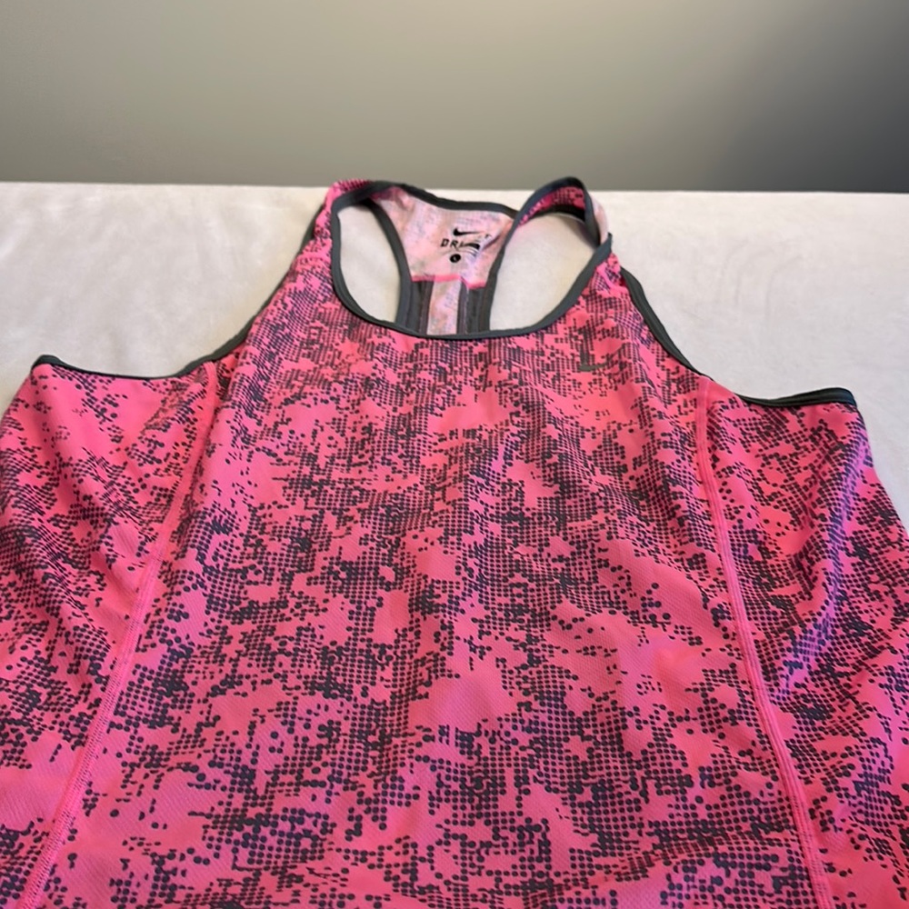 Nike Dri Fit Tank Pink Size Large